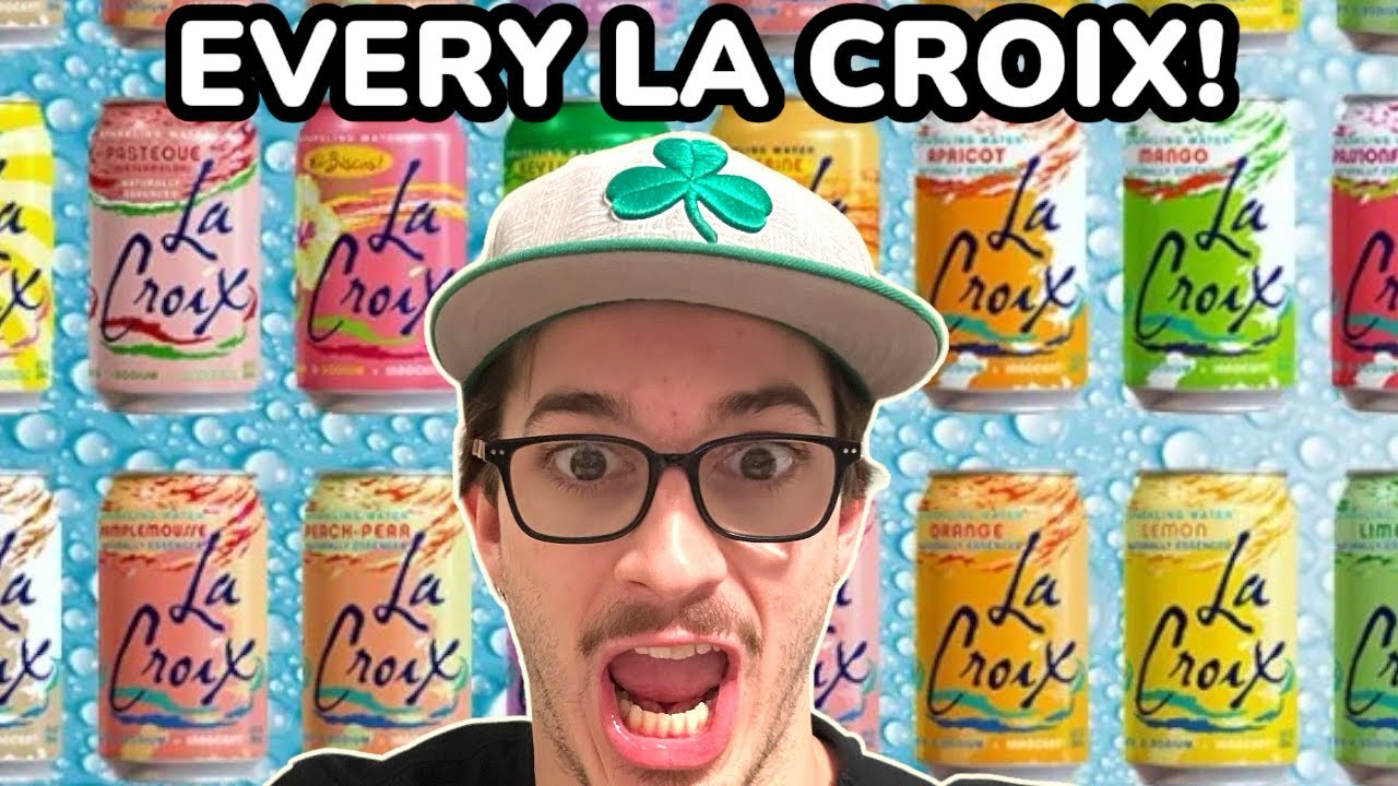 Мы попробовали все сорта La Croix! 🌊