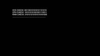 SYS Check (anim) few colours INC System Error (VFX) @wraithandfriendsproductions