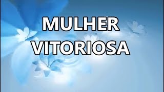 Video thumbnail of "MULHER VITORIOSA - Eyshila (VOZ com LETRA)"