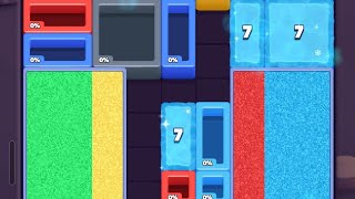 Color Sand : Fill The Blocks Level 64 Walkthrough Solution
