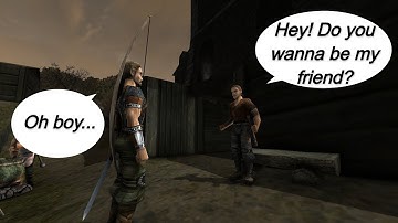 Gothic 1 full walkthrough - Part 18 -  To the old mine