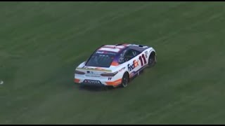 Truex Jr Crashes (William Byron Dumps Denny Hamlin) !!!