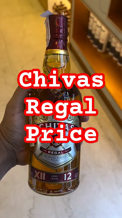 Know about price details of Chivas Regal bottles. #liqour  #chivasregal #whisky #whiskylovers