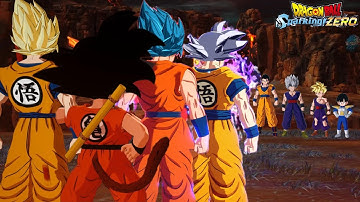 Goku Form Variations Vs Gohan Form Variations! Dragon Ball Sparking ZERO 
