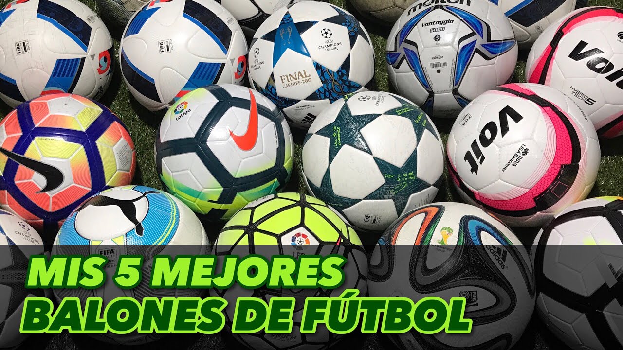 Balones de fútbol para jugar como tus ídolos futbolistas