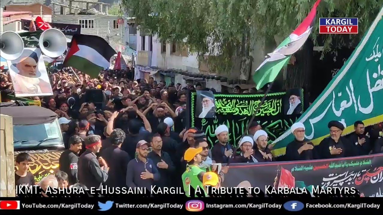 IKMT:  Ashura-e-Hussaini Procession Held in Kargil | A Tribute to Karbala Martyrs