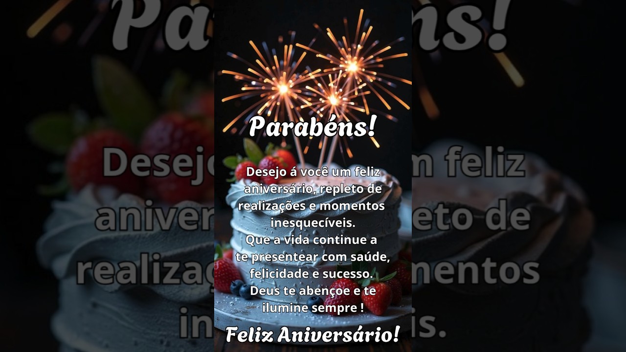 02 De Fevereiro 🎀 Uma Mensagem de Aniversário Linda e Emocionante! Para alguém muito especial!