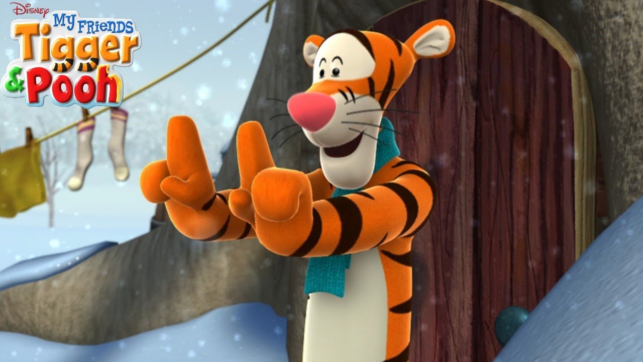 My Friends Tigger and Pooh S01E21 Tigger Goes Snowflakey