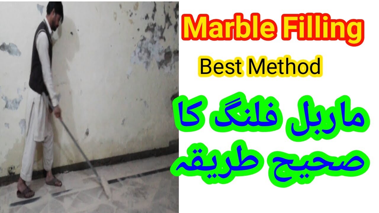 how to filling marble how to match fillin with marble YouTube