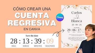 Cómo crear una cuenta regresiva en Canva | Tutorial paso a paso