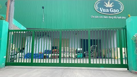 Lắp đặt Cổng Lùa Không Ray Tự Động Cho Công Ty Vua Gạo tai Tiền Gian, MOTOR ARES ULTRA ARES A1500 BT