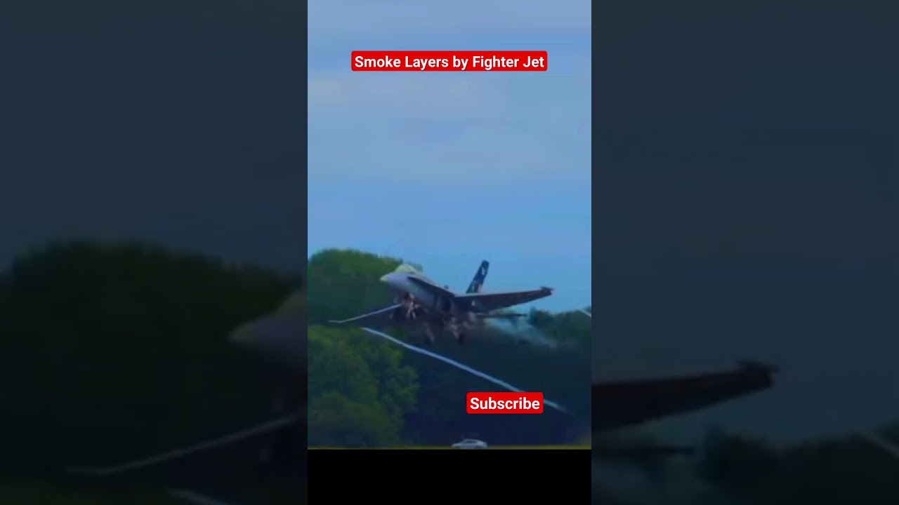 Smoke Layers by Fighter Jet 