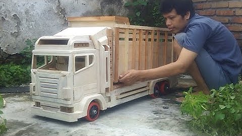 Membuat miniatur truk - part 3