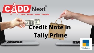 Credit Note in Tally Prime | Tally Prime | Telugu | CADD Nest