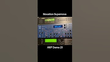 Novation Supernova ARP Demo 21 #asmr #synth #sound-effect #ringtone