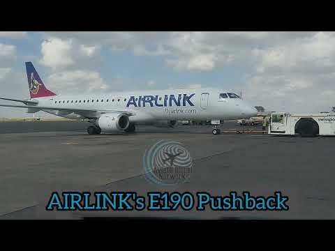 AIRLINK's Embraer E190 Push Back and Engine Start