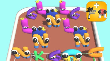 Merge Alphabet: Lord Run-  Gameplay Android,ios game Mobile Game Max Level New Update Level 22-24