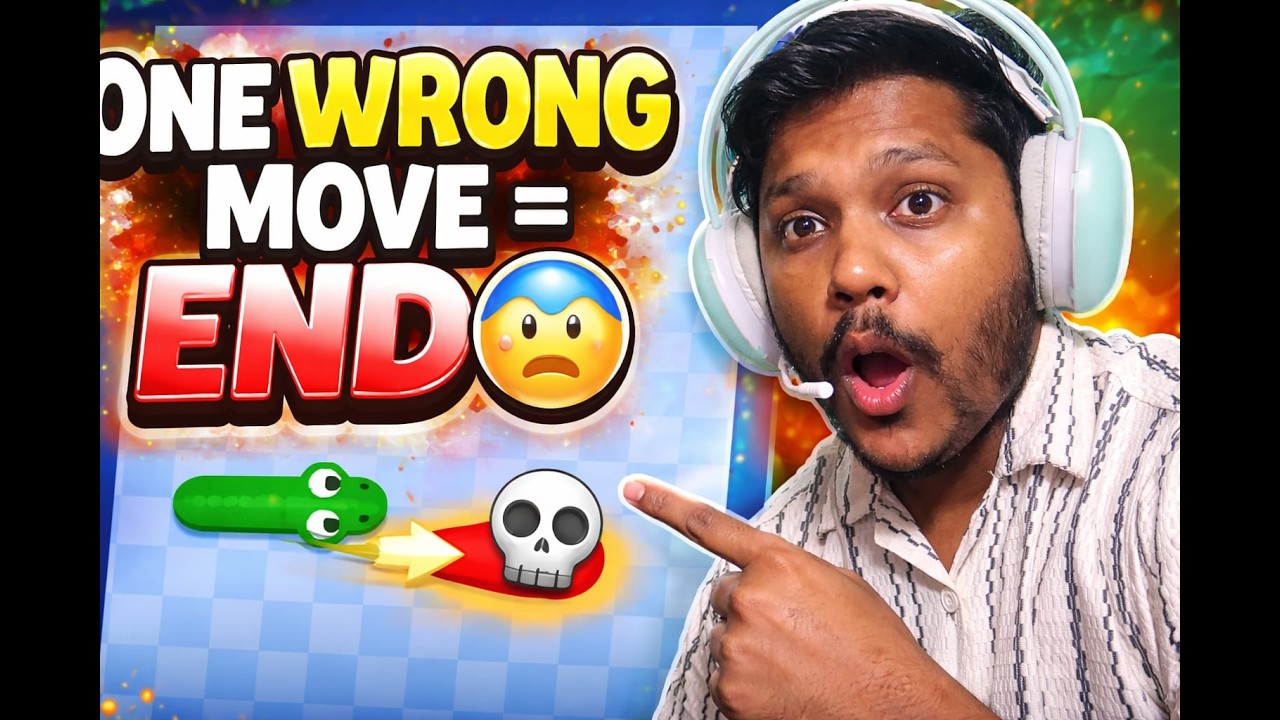 Google Snake LIVE 🔴 | One Wrong Move = END 😨