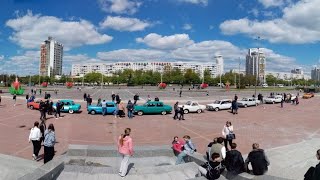 ретро выставка автомобилей Минск 6.05.2023 возле национальной библиотеки / встреча  клуба заз гараж