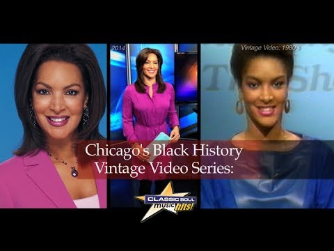 Chicago's Black History Vintage Video Series: TV News Anchor, Cheryl Burton