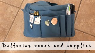 Delfonics Utility Pouch | Journaling supplies