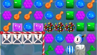 Candy Crush - Formed 3 Color Bombs in a row!! and won Caramel Country| lv3784 screenshot 3