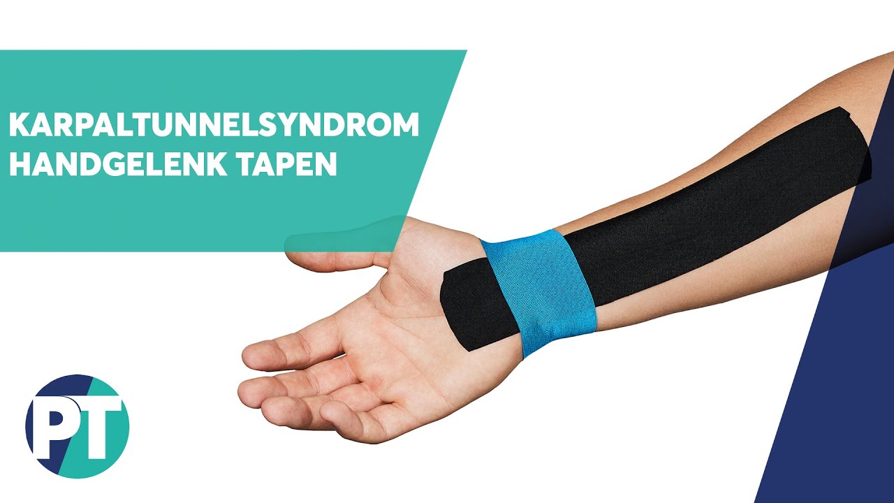 Handgelenk tapen bei Karpaltunnelsyndrom? » Tape Anleitung » PhysioTape