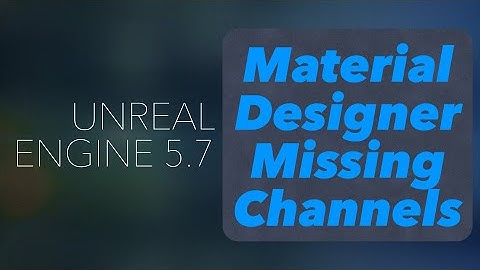 Unreal Engine Motion Design Tools: Problem with Material Designer