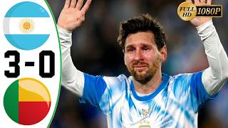 MESSI FAREWELL 🔥 Argentina vs Benin 3-0 All Goals & Highlights 2026