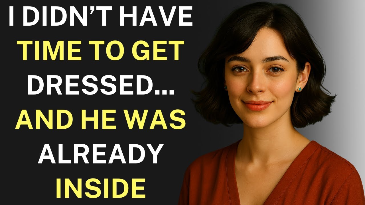 Сын соседа появился в дверях… как раз когда я вышел из душа.