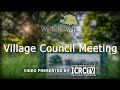 Woodlawn Village Council 5/26/26