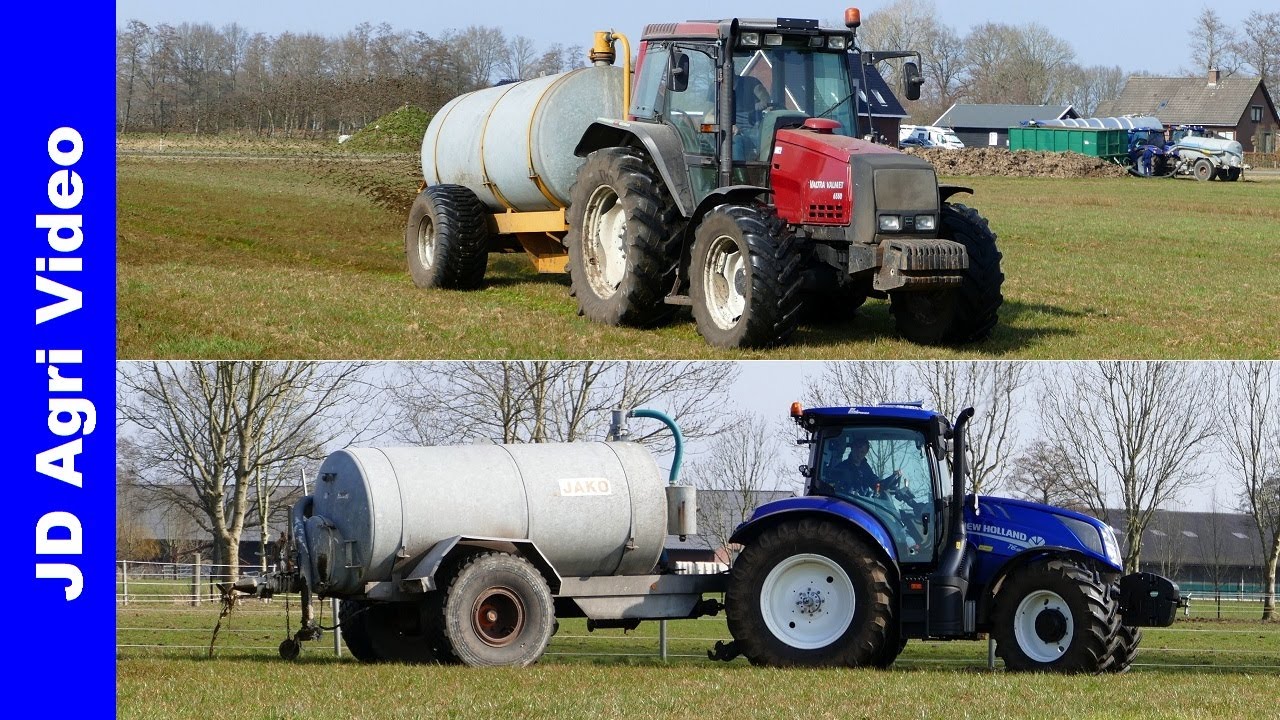 2022 | Valtra Valmet 6550 + NH T6.180 | Bemesten met Ketsplaat | Harskamp | van Dijk Wekerom