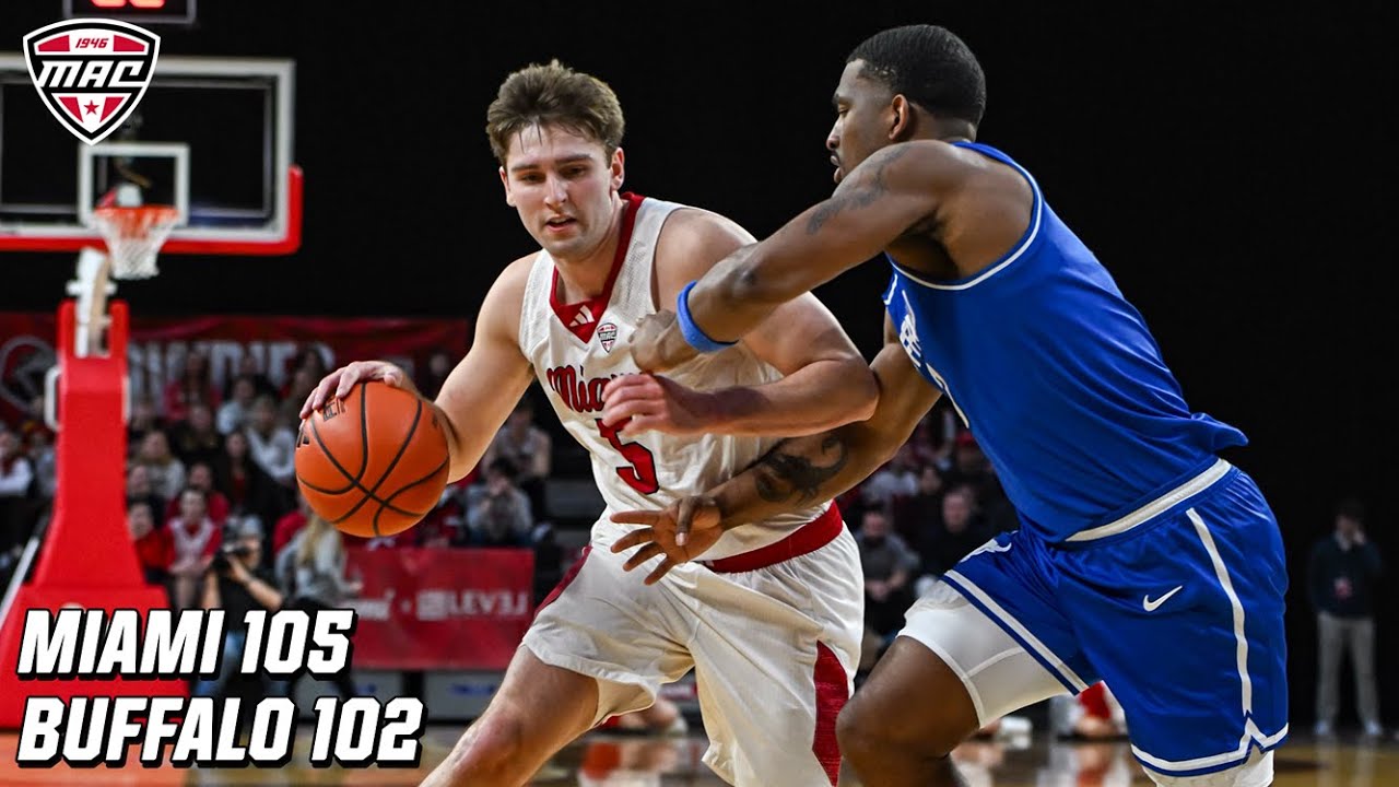 MAC MBB: Miami Highlights vs. Buffalo | 1.17.26