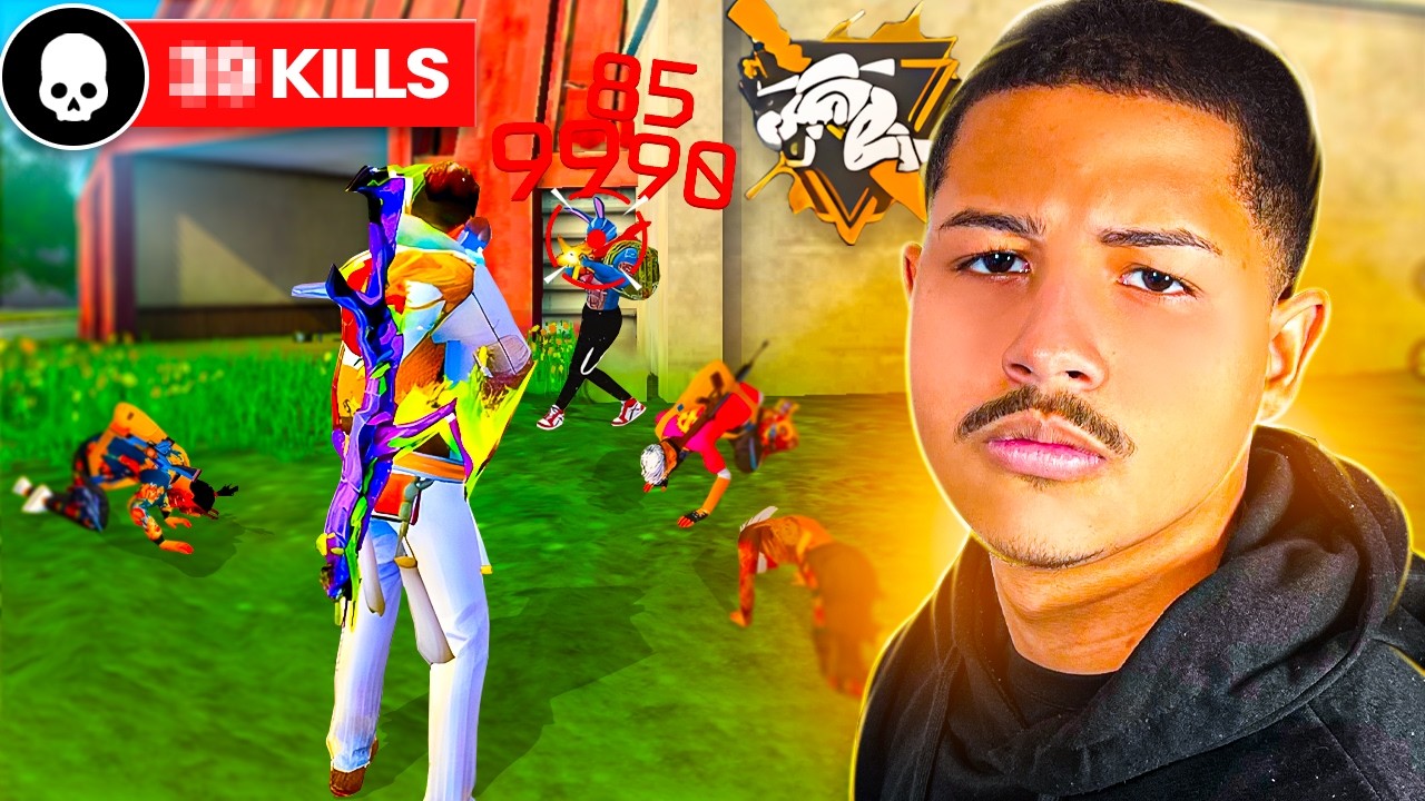 QUEBREI O MEU RECORD DE KILLS SOLO VS SQUAD NO MOBILADOR! FREE FIRE ...
