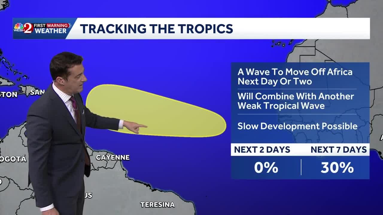 National Hurricane Center watching two areas of interest, including one ...