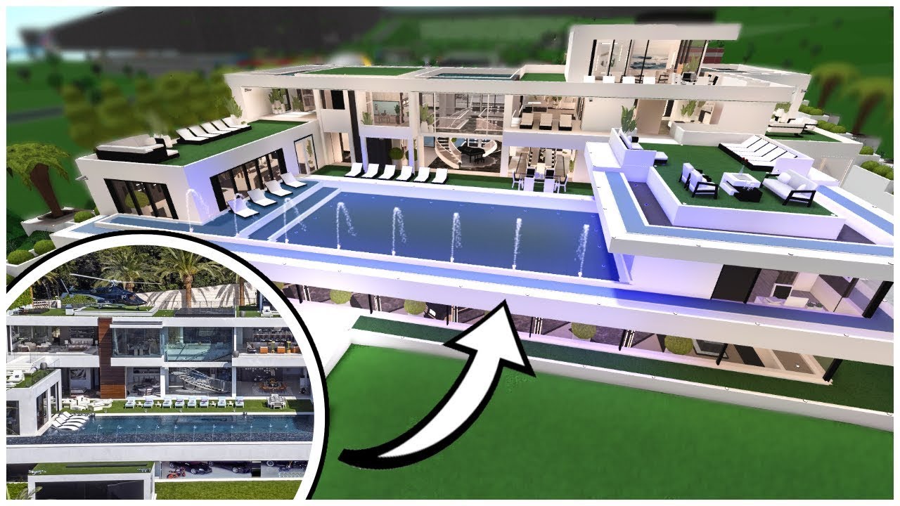 Roblox - MOSTREI MINHA MANSÃO NO BLOXBURG (Bloxburg)