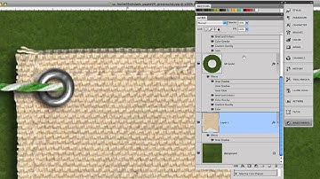 Digital Scrapbook Tutorial- Weaving string through eyelets.mp4