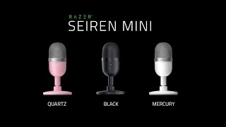 Razer Seiren Mini USB Condenser Microphone Classic Black RZ19-0345