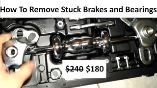 How To Remove Stuck Brakes and Bearings! OTC Slide Hammer Puller Set