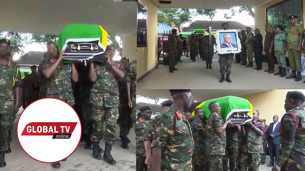 CHATO: JENEZA LA MAGUFULI LIKIINGIZWA NYUMBANI KWAKE, ALIZOEA KUINGIA MWENYEWE, LEO KABEBWA, HUZUNI