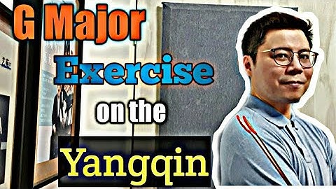 【揚琴教學】『揚琴G大調音階練習』【YANGQIN TUTORIAL 4】 G Major scale exercise on the yangqin 【中/英 字幕】