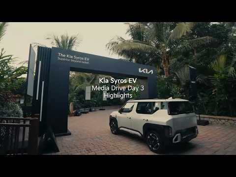 Kia India | Kia Syros EV | Media Drive Day 3 | Highlights