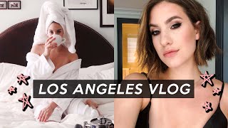LA TRAVEL DIARY & MY GO-TO EVENT MAKEUP ✈️