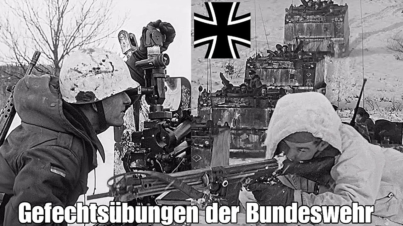 Gefechtsübungen der Bundeswehr 1960er Jahre - Grenadiere, Panzer, Artillerie, Pioniere, WachBtl BRD