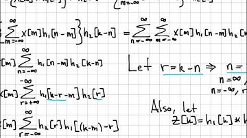 Associative and Time-Shifting Property of DT Convolution - DT Systems Part 2 (2/9)
