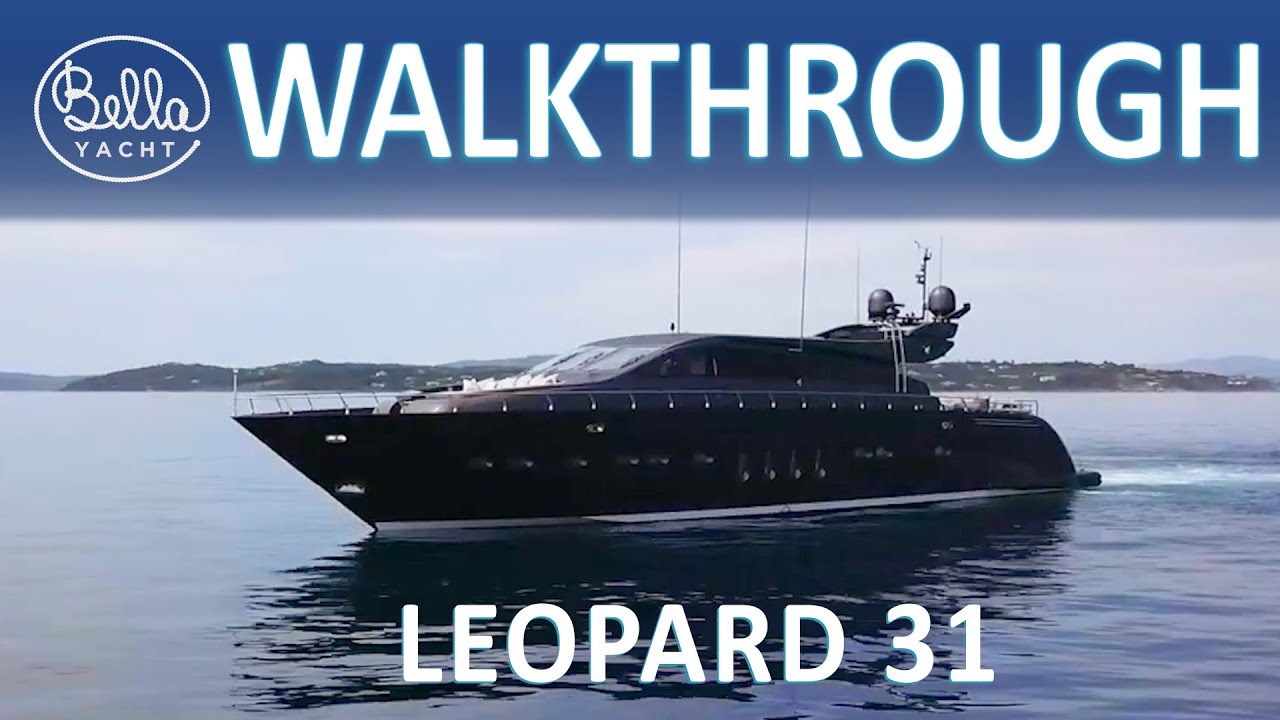Amazing Yacht Sale Presentation Walkthrough "OSE" LEOPARD 31 , How to