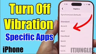 How to Turn Off Vibration for Specific Apps on iPhone screenshot 2