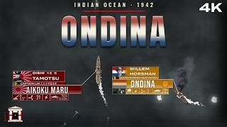 Two Japanese Raiders Picked the Wrong Tanker: The Miracle of Ondina, 1942 - Animated