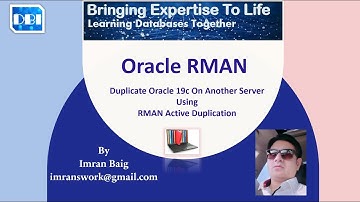 DBI - Duplicate Oracle 19c Database on another server using RMAN Active Duplication.