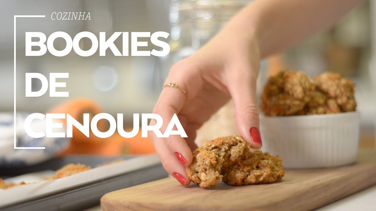 COOKIES DE CENOURA | Rodrigo e Beta